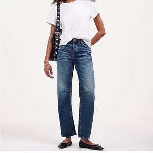 Madewell Darted Barrel Jeans